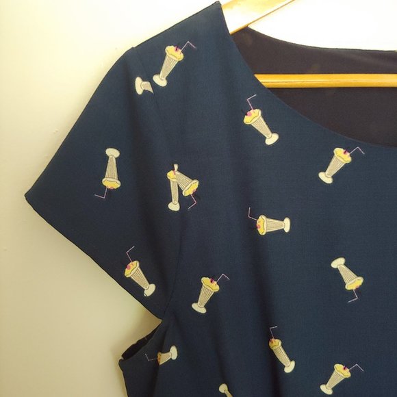 Sugarhill Boutique size 10 midi dress in Milkshake - Picture 1 of 6